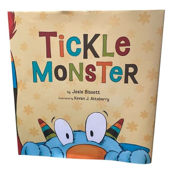 Tickle Monster Laughter Kit Book and Gloves and Box - Picture 2 of 7